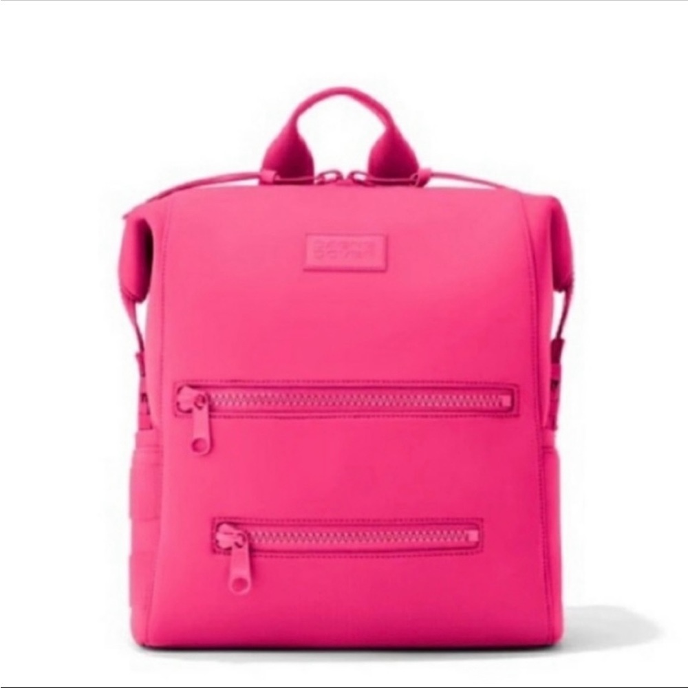 Indi Diaper Backpack in Hottest Pink, Medium